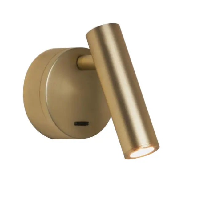 Obo 04152/WA/BS/W Φωτιστικό τοίχου led brushed brass Ορείχαλκος Σατινέ ορείχαλκος Χρυσό