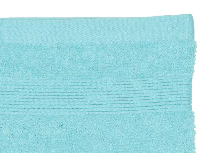 Σετ Γάντια μπάνιου Praia Atmosphera από Βαμβάκι 450gsm, με διαστάσεις 15x21cm - 2 τεμάχια - Turquoise blue 125865Q 3