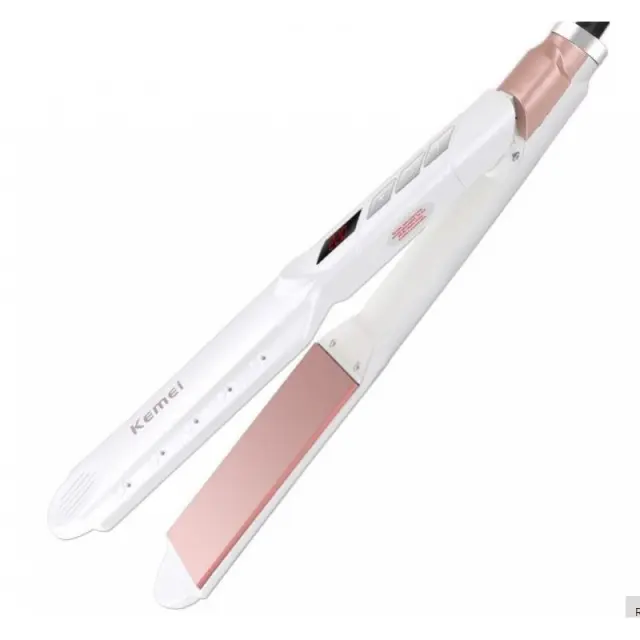 KEMEI KM-8852 - Ισιωτική μαλλιών με κεραμικές πλάκες και επίστρωση τουρμαλίνης 2