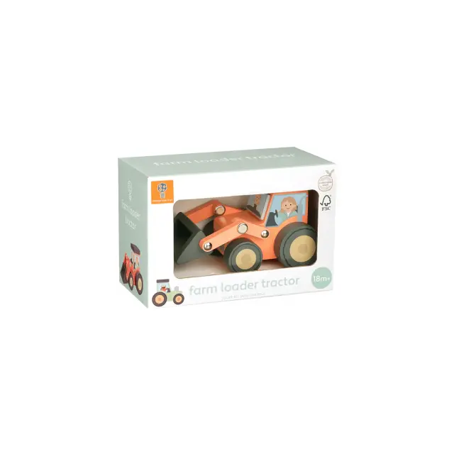 Ξύλινο Τρακτέρ με Φορτωτή Farmyard (FSC®) 3