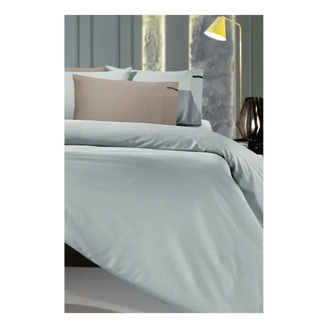 ΣΕΝΤΟΝΙ ΒΑΜΒΑΚΟΣΑΤΕΝ ΥΠΕΡΔΙΠΛΟ MINIMAL AZUL 240X270 GUY LAROCHE 2