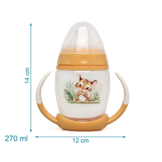 Εκπαιδευτικό Ποτηράκι Λιονταράκι 1ο Βήμα 270ml 6+Μ 2