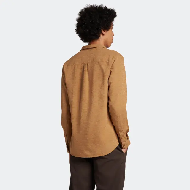LYLE AND SCOTT ABSTRACT SHIRT ΠΟΥΚΑΜΙΣΟ ΑΝΔΡΙΚΟ - W738/BROWN BROWN 2
