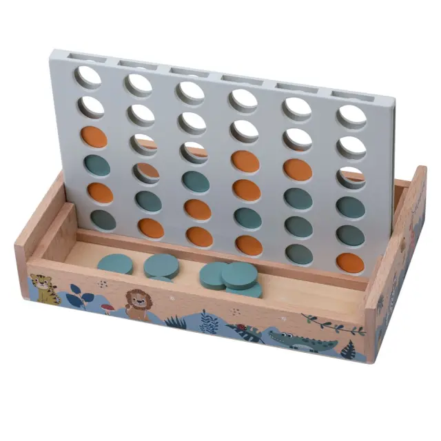 FreeON Free2Play Ξύλινο Επιτραπέζιο Τέσσερα στη Σειρά Safari 3+ Ετών