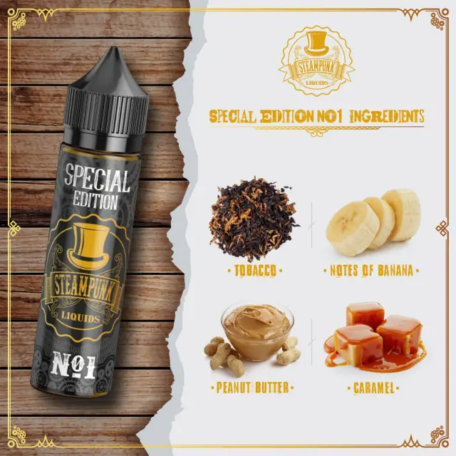 Steampunk Flavor Shot Special Edition No1 20ml/60ml 60ml 2