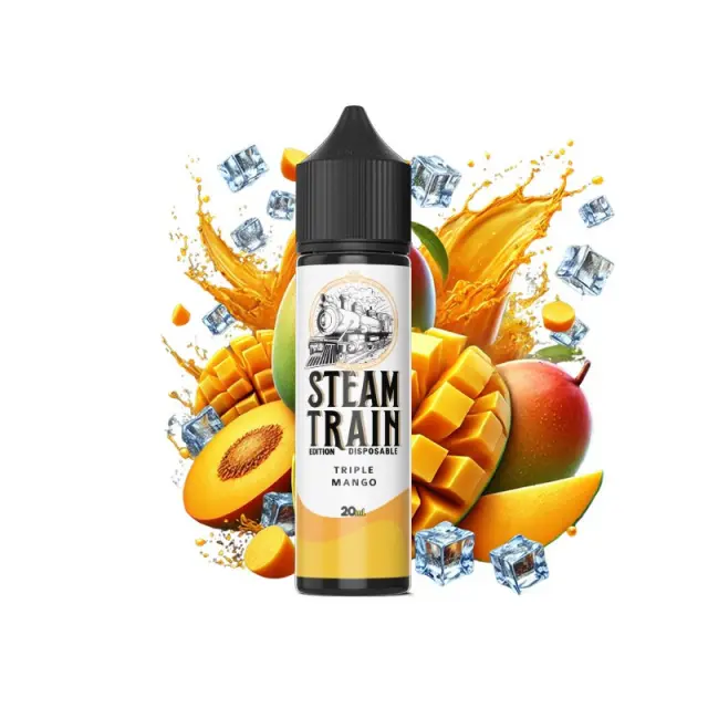 Steam Train Disposable Edition Triple Mango 20/60ml 60ml