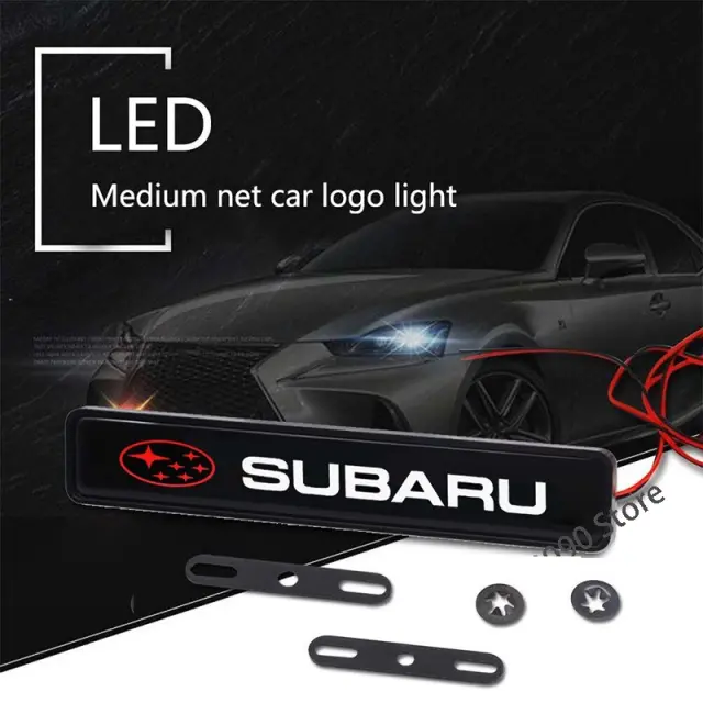 Φωτιζόμενο λογότυπο led για την μάσκα - Subaru