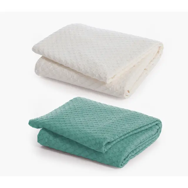 Nef-Nef Homeware Κουβέρτα Πικέ Υπέρδιπλη Elmer 230x240 Πράσινο 2
