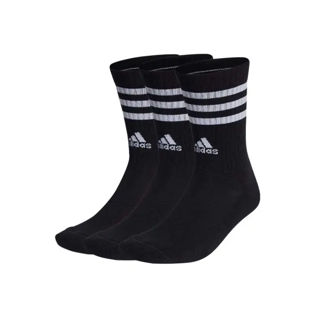adidas Sportswear Adult 3Stripes Sportswear Cushioned Crew 3 Pair Socks Μαύρο IC1321 (adidas Sportswear)