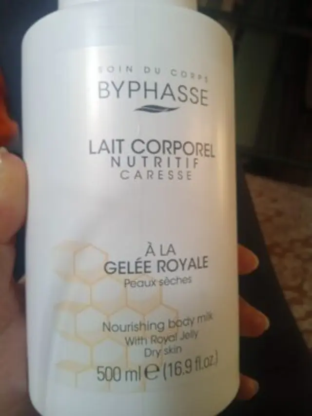 Byphasse Nourishing Body Milk Royal Jelly Dry Skin 500ml