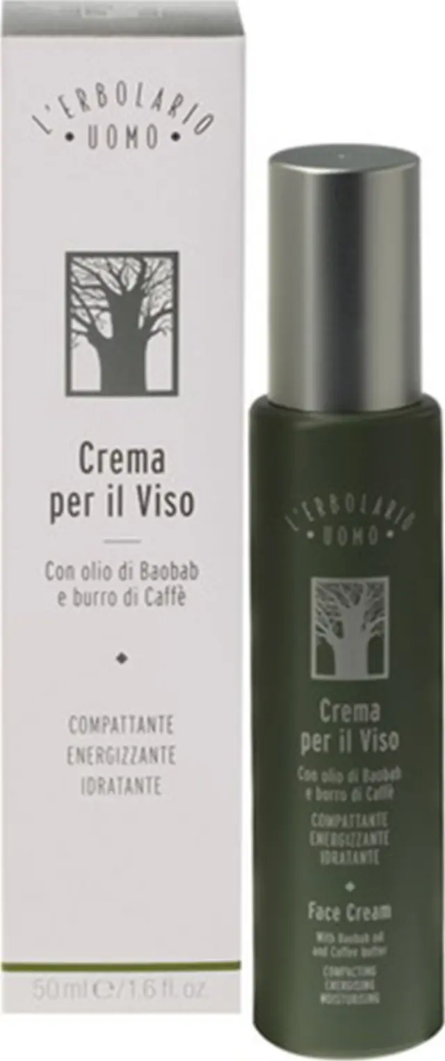 L' Erbolario Uomo Face Cream for Men Ανδρική Κρέμα Προσώπου 50ml