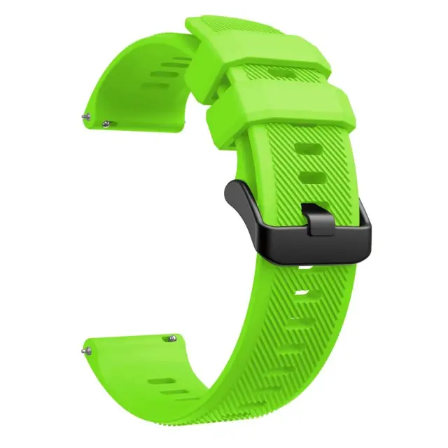 Λουράκι TPU Silicone Band For Samsung Gear S3 46mm/ Pace/ Stratos/ Watch GT/ GT2 / GTR /Versa / Magic 2 (Fits all 22mm) Light Green