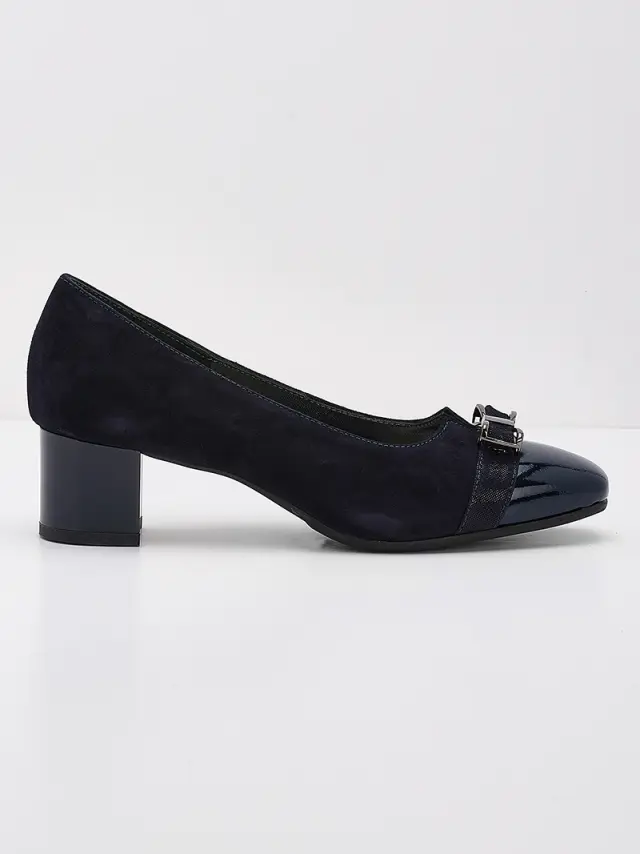 Soffice Sogno Γόβες Γυναικείο δέρμα Nubuck/δέρμα λουστρίνι Μπλέ ASS/9632 NOTTE 3
