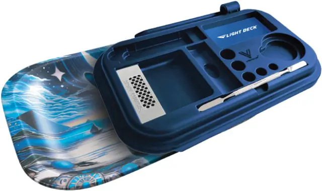 V-Syndicate Flight Deck Tray Δίσκος με Καπάκι και Αξεσουάρ - Felice Pharoah Blue (27x16cm) 2