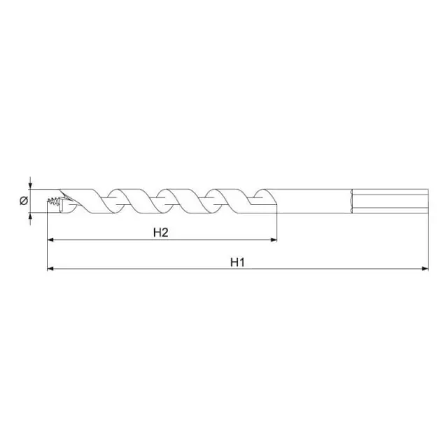 Yato Τρυπάνι Ξύλου Ακίδος 3x60x35mm YT-4350 2