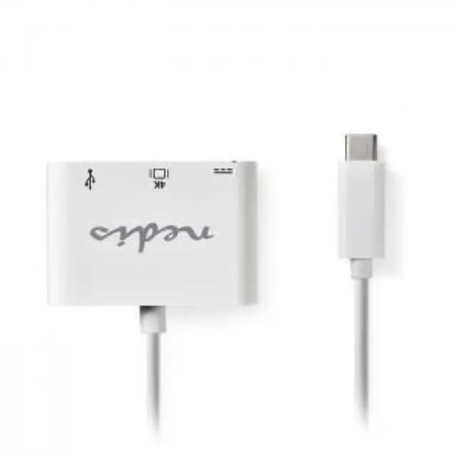 Σταθμός σύνδεσης από USB 3.1 type C αρσ. σε USB A / USB C / HDMI θηλ., 0.2m. 2