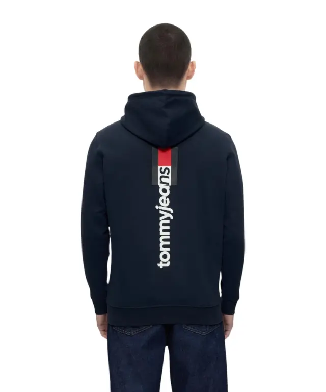 Tommy Hilfiger - Ανδρικό Φούτερ Entry Dna Regular Fit DM0DM23393-C1G Μπλε Ναυτικό 2