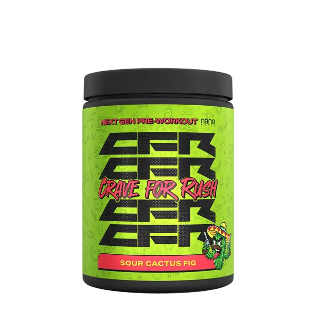 Nanosupps Crave For Rush Preworkout Cactus Fige, 400 g