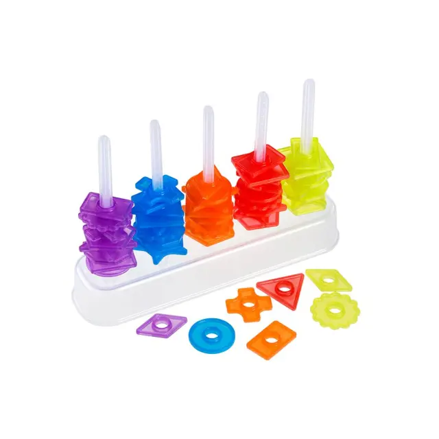 MINILAND ΠΑΙΧΝΙΔΙ ΜΕ ΧΡΩΜΑΤΑ ΚΑΙ ΣΧΗΜΑΤΑ COUNT ABACOLOR 2