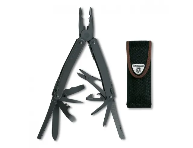 Ελβετικό Πολυεργαλείο Victorinox Tool Spirit XBS με θήκη, 25 λειτουργίες και μήκος 10.5cm - Black 3.0224.3CN 2