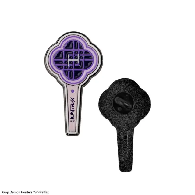 Cinereplicas - KPop Demon Hunters - Huntr/x Light StickPin Badge - Fan Shop and Merchandise 2