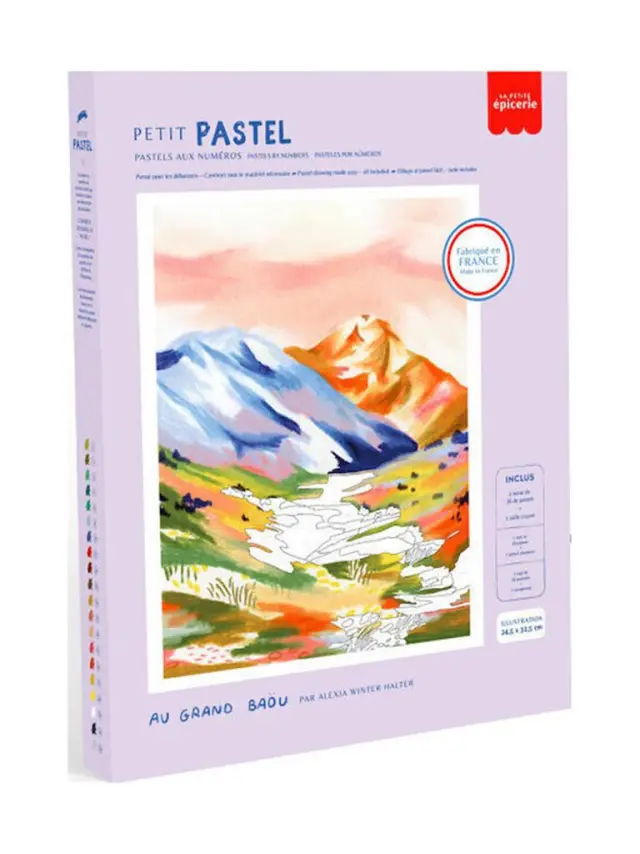 Σετ Ζωγραφικής Petit Pastel Au Grand Baou / 356003 (La Petite Epicerie)