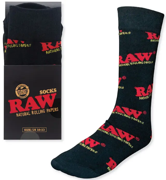 RAW Socks Black - RAW Κάλτσες - One size
