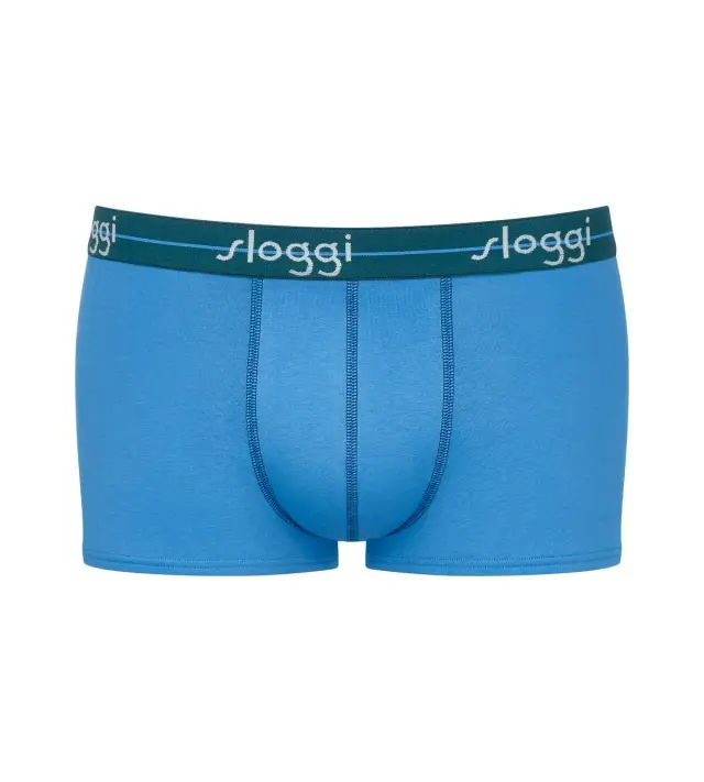 Sloggi Men Μποξεράκια Start Hipster Σιέλ/Πετρόλ 2-Pack 2
