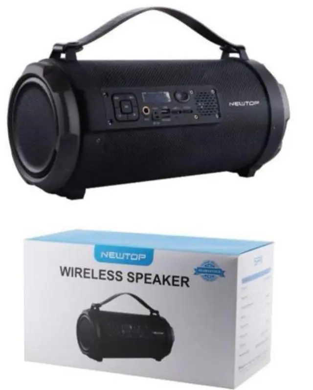 Φορητό Ηχείο Bluetooth Newtop SP11 Μαύρο