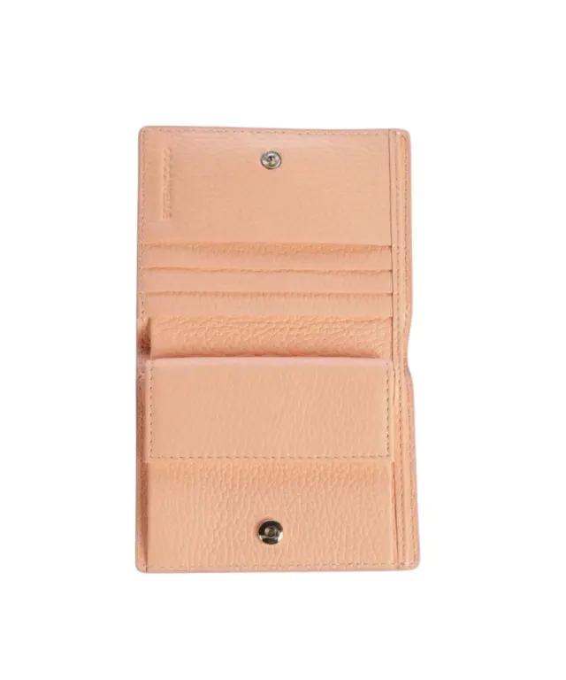 Coccinelle - Γυναικείο Πορτοφόλι Metallic Soft Mini E2MW511D301-P47 Πορτοκαλί Ανοιχτό 2