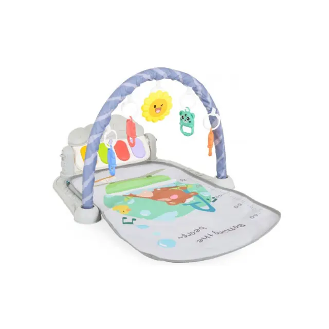 Γυμναστήριο-Χαλάκι Δραστηριοτήτων Moni Toys Bear Grey 3801005600083 3