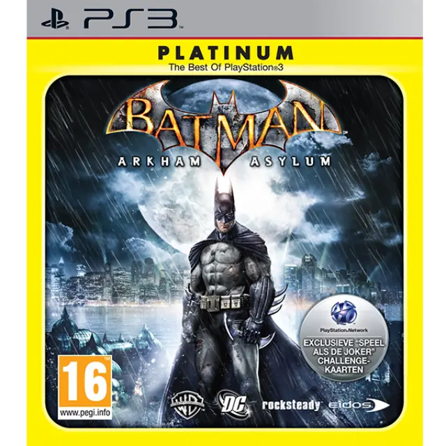 Batman: Arkham Asylum Platinum (PS3) USED