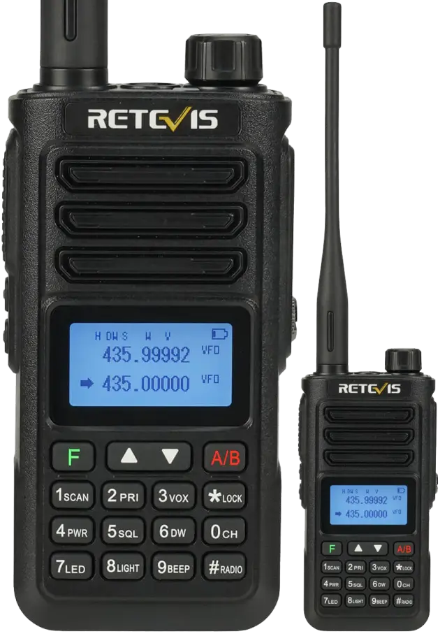 ΠΟΜΠΟΔΕΚΤΗΣ RETEVIS RA89,VHF/UHF, 10W, IP68 Waterproof (EU Ver.)