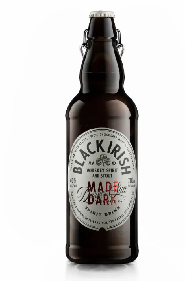 BLACK IRISH WHISKEY SPIRIT AND STOUT 700ML