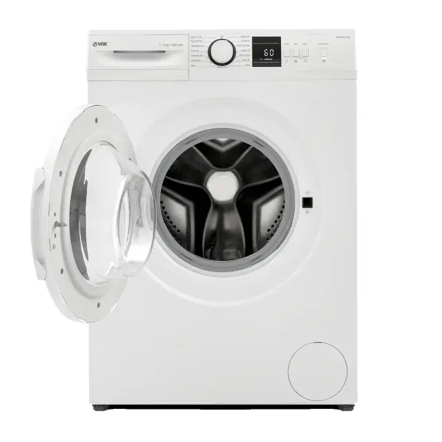 Πλυντήριο Ρούχων 9kg 1200rpm Λευκό VOX WM1290-T14D 2