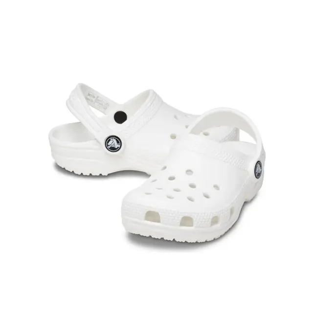 Crocs Classic Clog K (206991-100) - Λευκό 2