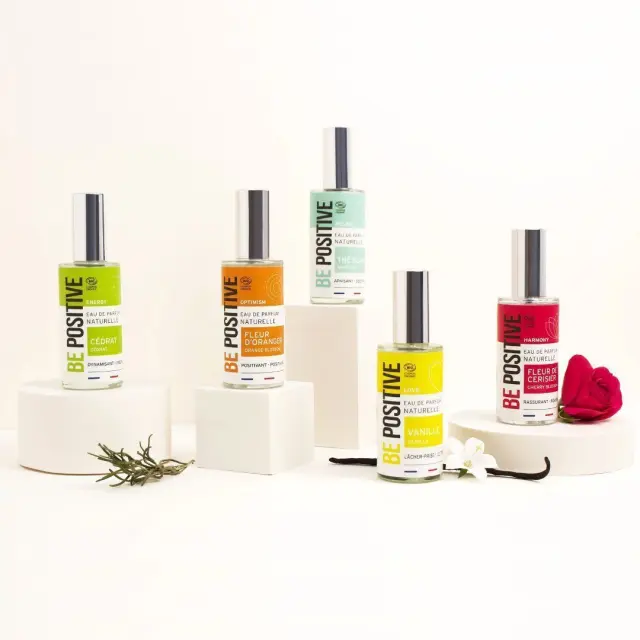 Acorelle Certified Organic BE POSITIVE RELAX Eau de Parfum - Bιολογικό άρωμα για ηρεμία και χαλάρωση, 50ml 3