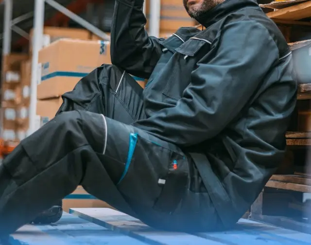 Παντελόνι Εργασίας Ripstop Sako US001 grey/light blue 3