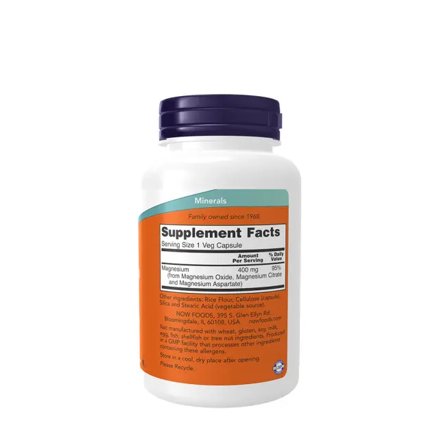 Now Foods Magnesium 400 mg 2