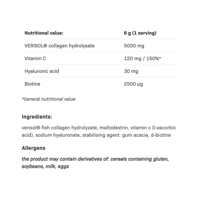 ALLNUTRITION Collarose Fish Natural, 300 g 2