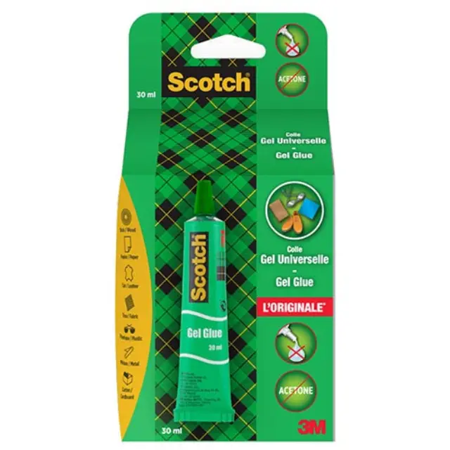 Scotch Κόλλα Τζελ 3M σε Σωληνάριο 30ml (MJT1-V0J3-Q001-YTQY) (MMMMJT1-V0J3-Q001-YTQY)