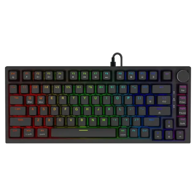 Savio Astral Gaming Πληκτρολόγιο με RGB φωτισμό (Αγγλικό US)