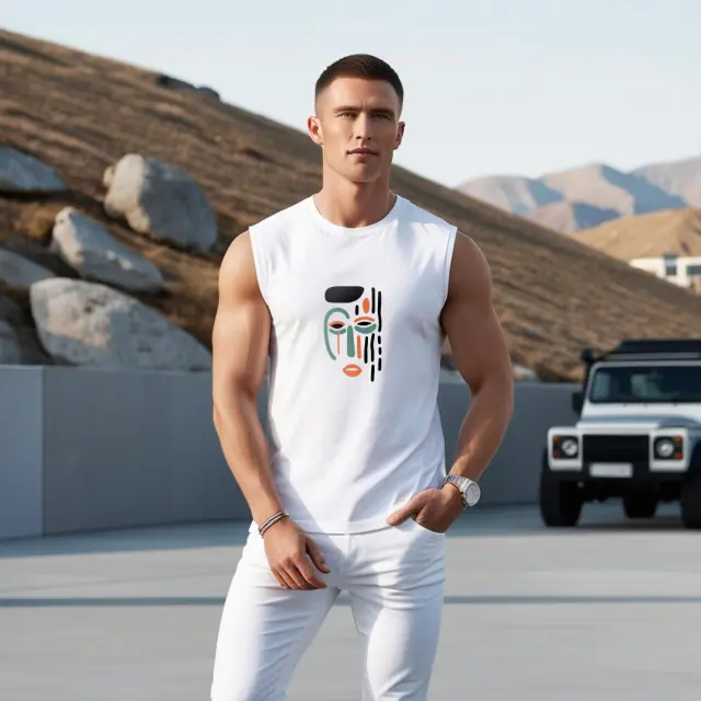 Αμάνικο Noshame® Λευκό - 182417 - XXL