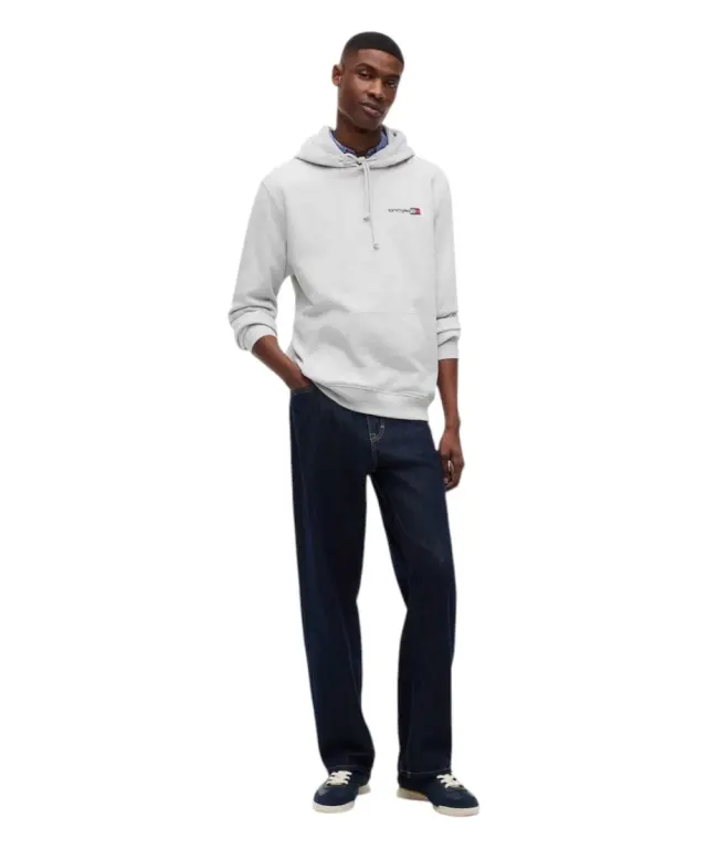 Tommy Hilfiger - Ανδρικό Φούτερ Entry DNA Regular Fit DM0DM23393-P08 Γκρι 2