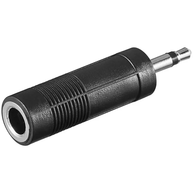 Μετατροπέας Mono 3.5mm / Mono 6.35mm Θηλ. 02.008.0016