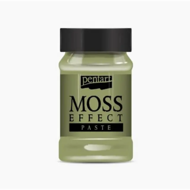 Moss effect paste (εφέ βρύα), Light Green 100 ml, Pentart