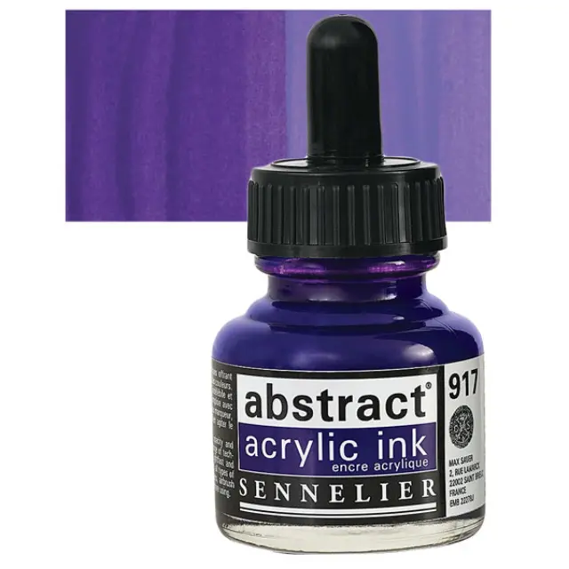 Sennelier Abstract Ακρυλικό Μελάνι 917 Purple - 30ml
