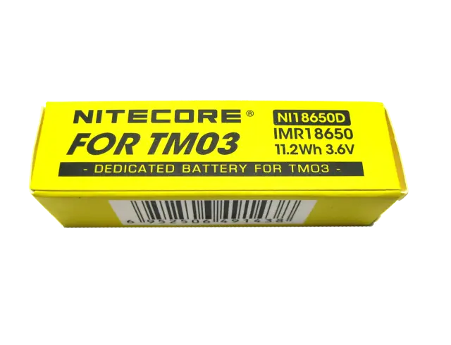 ΜΠΑΤΑΡΙΑ NITECORE NI18650D για TM03 (τιμή τεμαχίου) 2