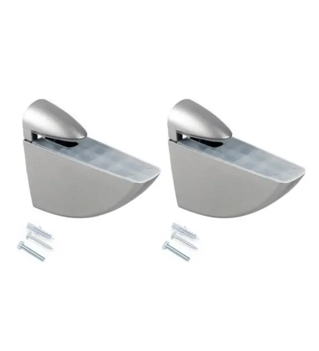 ΣΤΗΡΙΓΜΑ ΡΑΦΙΟΥ (ΣΕΤ-2ΤΜΧ) EMUCA AGUILA 4009325 106Χ56ΜΜ ΓΙΑ ΡΑΦΙ ΑΠΟ 8ΜΜ ΕΩΣ 40ΜΜ ΑΣΗΜΙ