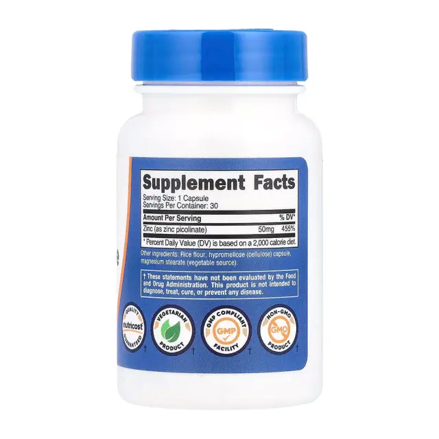 Nutricost Zinc Picolinate 50 mg 2